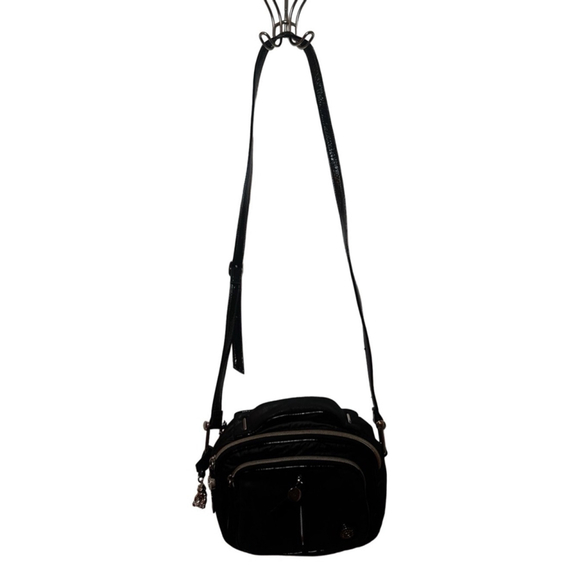 Women's Kipling Black Metallic Crossbody Bag - Picture 1 of 12